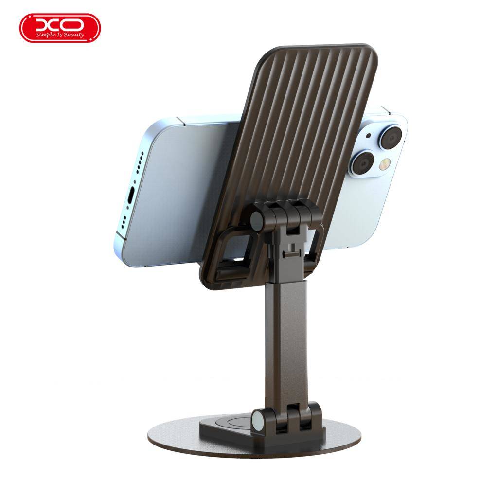 Подставка настольная для телефона XO C108 Small Disc Rotating 360° Metal  Phone Holder