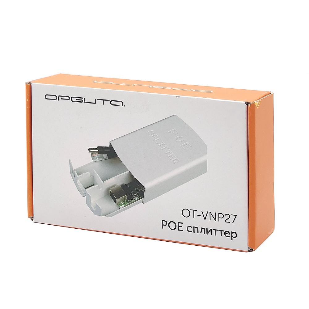 Сплиттер пассивный Орбита OT-VNP27 POE (12В, 2А)