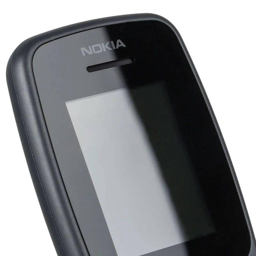 Сотовый телефон кнопочный NOKIA 106 Серый (2G, 2SIM)