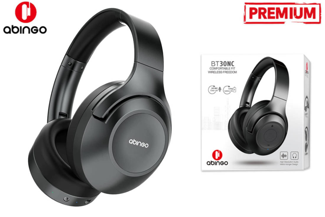 Наушники мониторные беспроводные ABINGO Wireless Headphone BT30NC Pro(RT)  Grey купить оптом в Екатеринбурге с доставкой по всей России