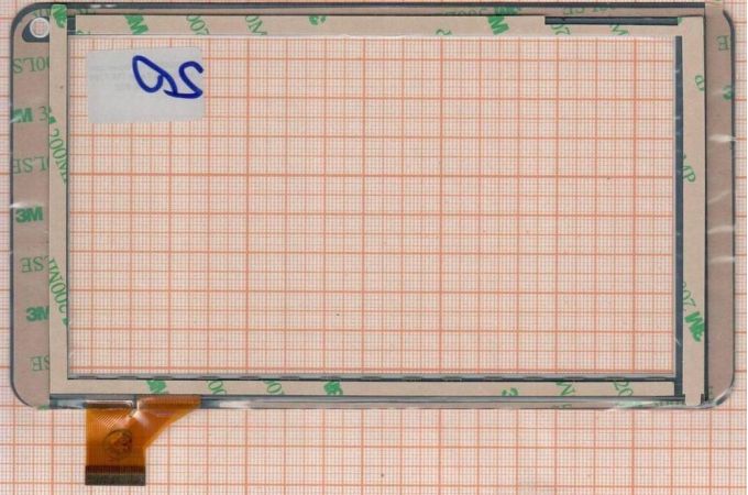 Тачскрин для планшета Texet TM-7086 (белый)