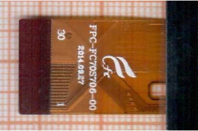 Тачскрин для планшета Texet TM-7869 (черный)(7-2/3)