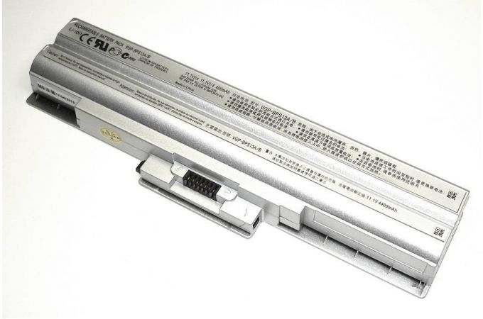 Аккумулятор VGP-BPS13 10.8-11.1V 4400mAh серебро