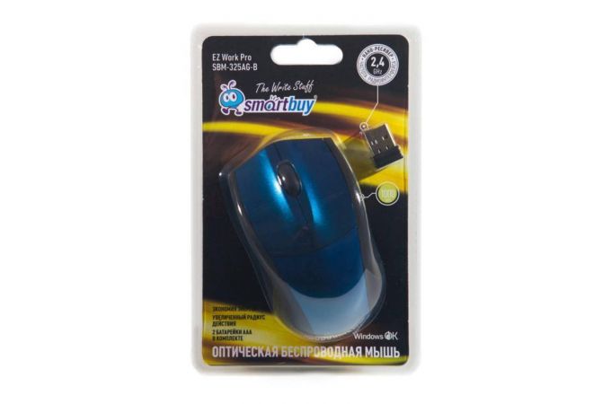 Мышь беспроводная Smartbuy ONE 325AG (SBM-325AG-B) (синий)