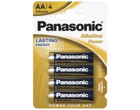 Батарейка алкалиновая Panasonic LR06 BL4/АА упаковка блистер цена за 4 шт