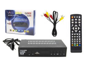 ТВ ресивер DVB-T2/C M7070 YASIN GOLD (Wi-Fi)