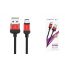 Кабель USB - USB Type-C BOROFONE BX28, 3A (красный) 1м