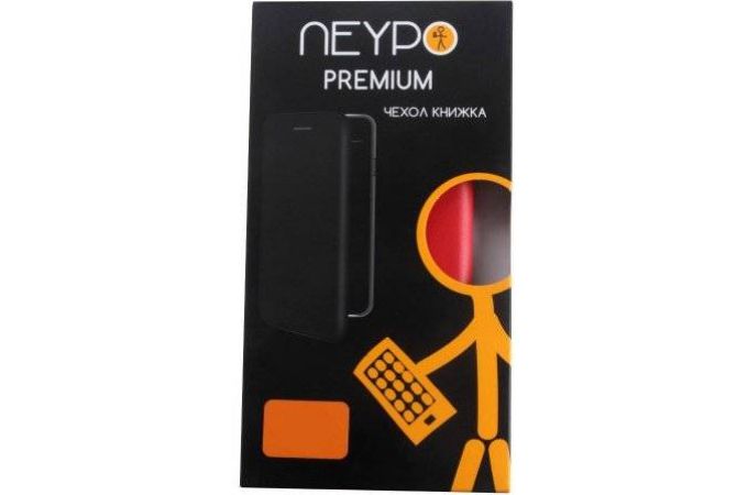 Чехол NEYPO premium Realme C30 красный, книжка