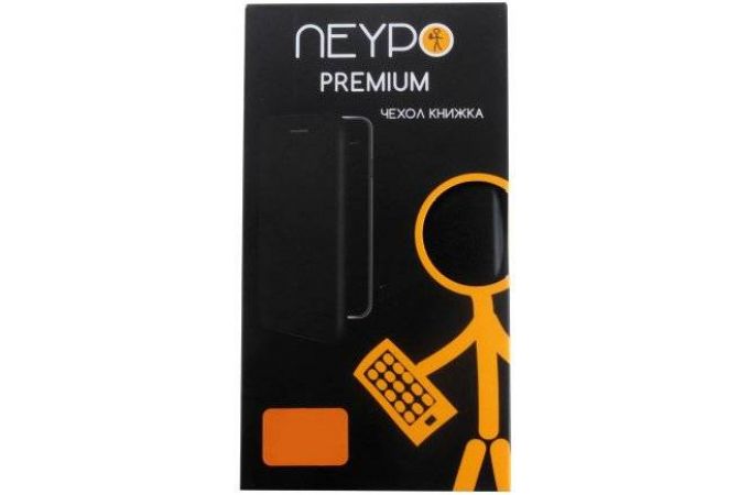 Чехол NEYPO premium Realme C30 черный, книжка