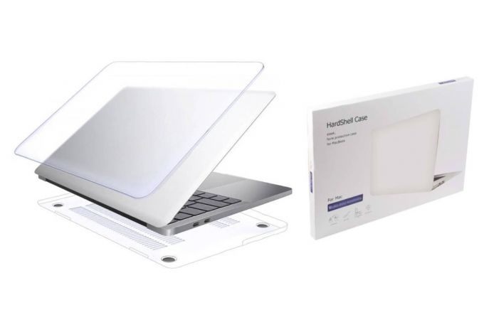 Защитный кейс для ноутбука Case MacBook new pro 16 A2141 (прозрачный)