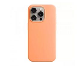 Чехол для iPhone 15 (6,1) Soft Touch MagSafe Orange Sorbet ( оранжевый )