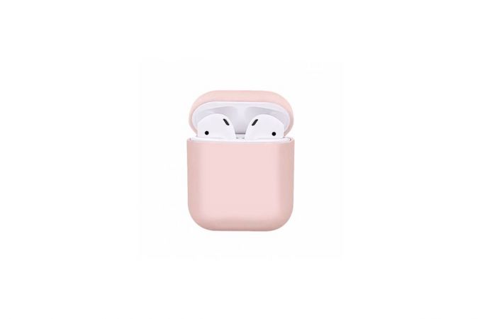 Чехол для наушников Soft-Touch AirPods (розовый песок)