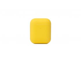 Чехол для наушников Soft-Touch AirPods (желтый)
