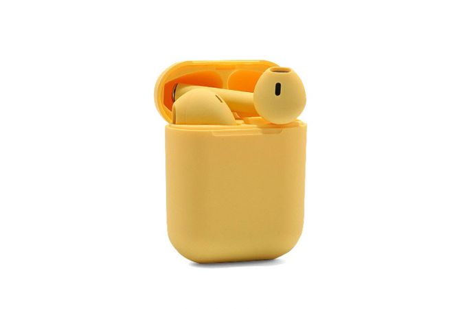 Наушники вакуумные беспроводные Орбита OT-ERB26 Bluetooth (желтый)