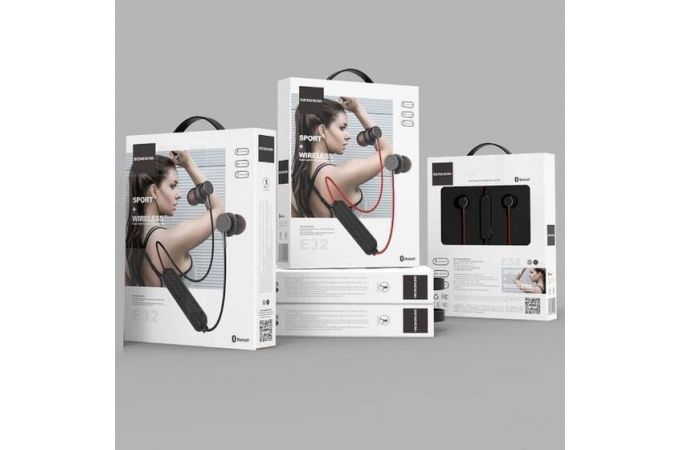 Наушники вакуумные беспроводные SENDEM E32 Bluetooth (черный)