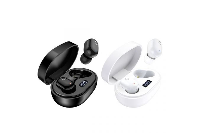 Наушники вакуумные беспроводные BOROFONE BW06 Manner true wireless BT Earphone Bluetooth (белый)