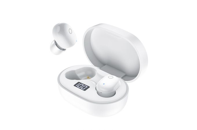 Наушники вакуумные беспроводные BOROFONE BW06 Manner true wireless BT Earphone Bluetooth (белый)