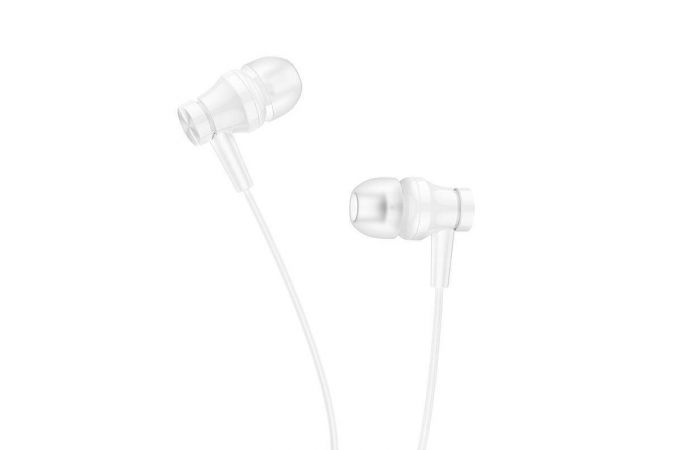 Наушники вакуумные проводные BOROFONE BM67 Talent (белый)