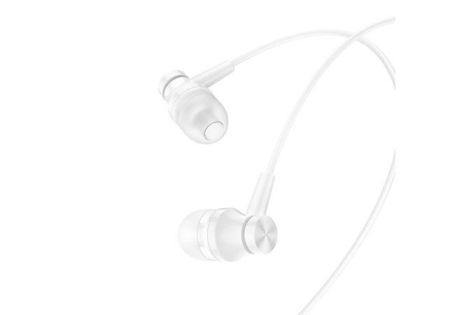 Наушники вакуумные проводные BOROFONE BM67 Talent (белый)