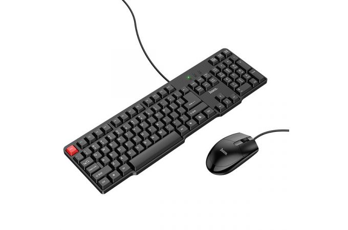 Комплект клавиатура+мышь проводной HOCO GM16 Business черный