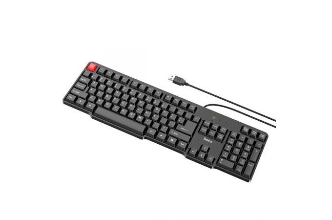 Комплект клавиатура+мышь проводной HOCO GM16 Business черный