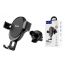 Держатель автомобильный для телефона HOCO CA56 Plus Armour metal air outlet gravity черный