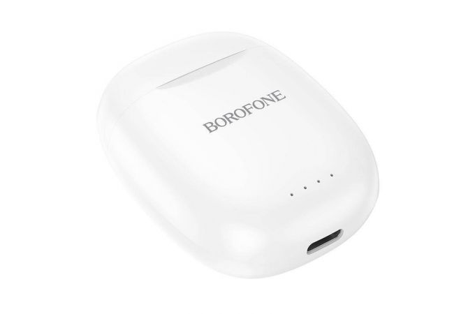 Наушники вакуумные беспроводные BOROFONE BW17 Only Me true wireless headset Bluetooth (белый)