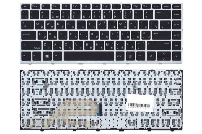 Клавиатура для ноутбука HP ProBook 640 G4 645 G4 черная