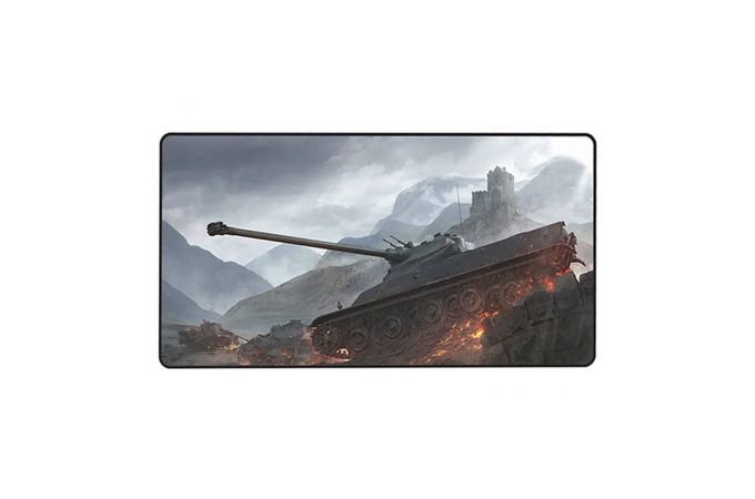 Коврик для мышки с танками (размер большой, картинки в ассортименте)