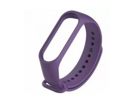 Ремешок силиконовый для XIAOMI MI Band 5 фиолетовый