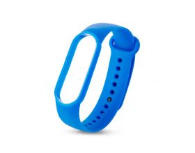 Ремешок силиконовый для XIAOMI MI Band 5/6/7 синий