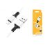 Кабель USB Type-C - Lightning BOROFONE BX84 (белый) 1м