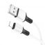 Кабель USB Type-C - Lightning BOROFONE BX84 (белый) 1м