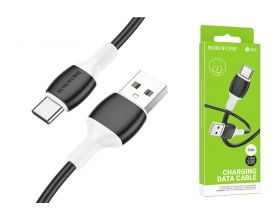 Кабель USB - USB Type-C BOROFONE BX84, 2,4A (черный) 1м