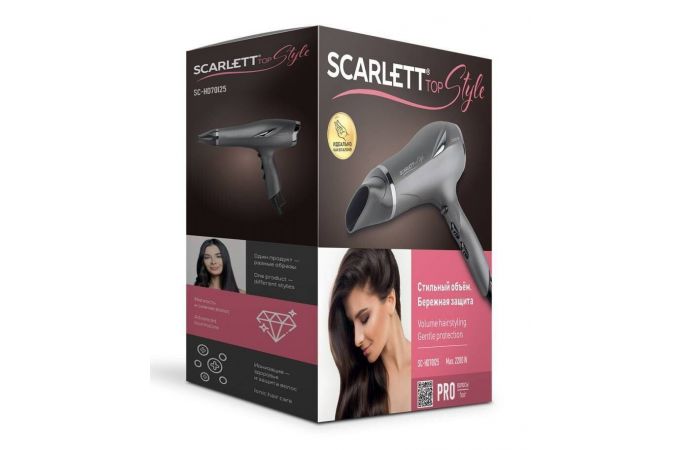 Фен SCARLETT SC-HD70I25 2200Вт, 6 режимов