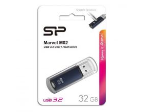 USB флеш накопитель 32 Gb Silicon Power Marvel M02 Blue USB 3.0 / SP032GBUF3M02V1B