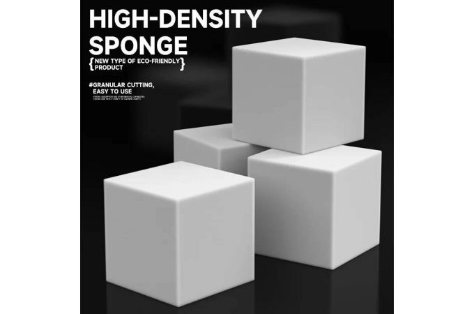 Губка для очистки (меламиновая) LUOWEI LW-322 (10x10x10 мм)