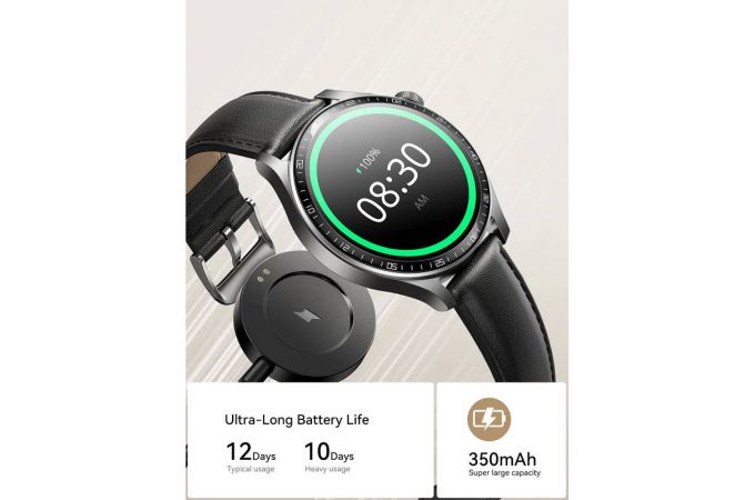 Смарт часы JoyRoom Classic Series JR-FC2 Pro Smart Watch (Answer/Make Call)-Space Grey