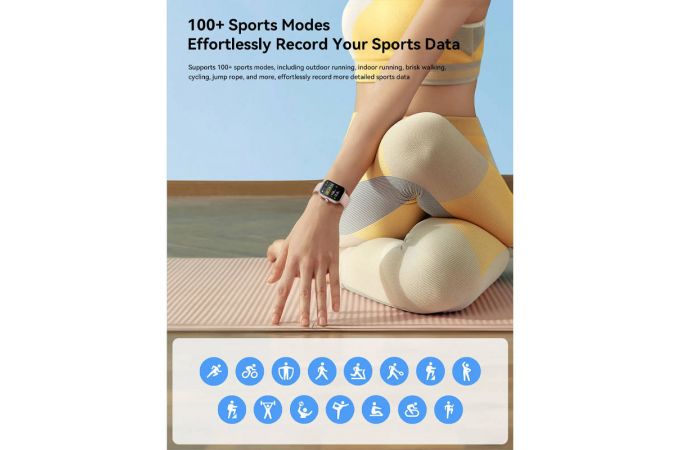 Смарт часы JoyRoom Fit-life Series JR-FT5 Plus Smart Watch (Answer/Make Call)-Rose Gold