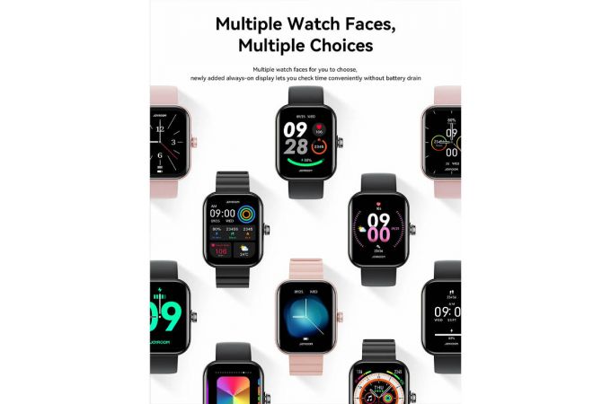 Смарт часы JoyRoom Fit-life Series JR-FT5 Plus Smart Watch (Answer/Make Call)-Rose Gold