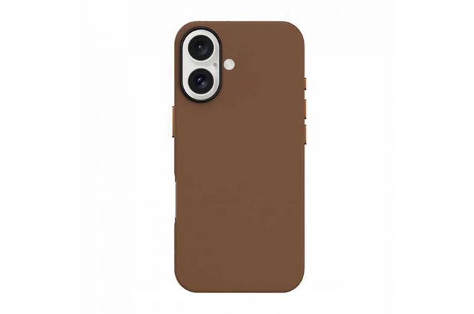 Чехол для iPhone 16 Kzdoo Mag Noble Collection (Brown)