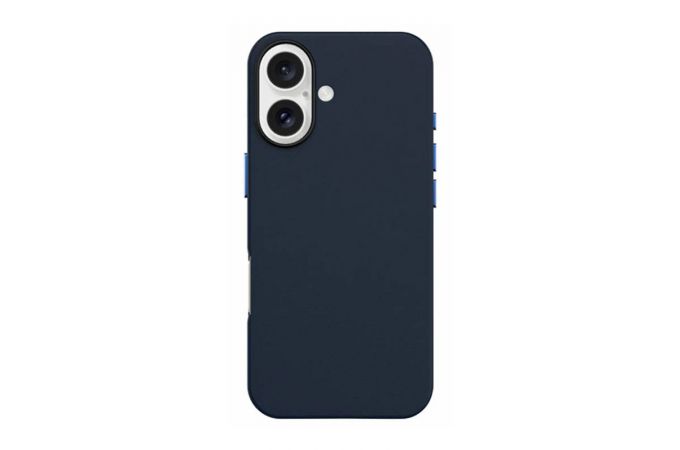 Чехол для iPhone 16 Kzdoo Mag Noble Collection (Dark blue)