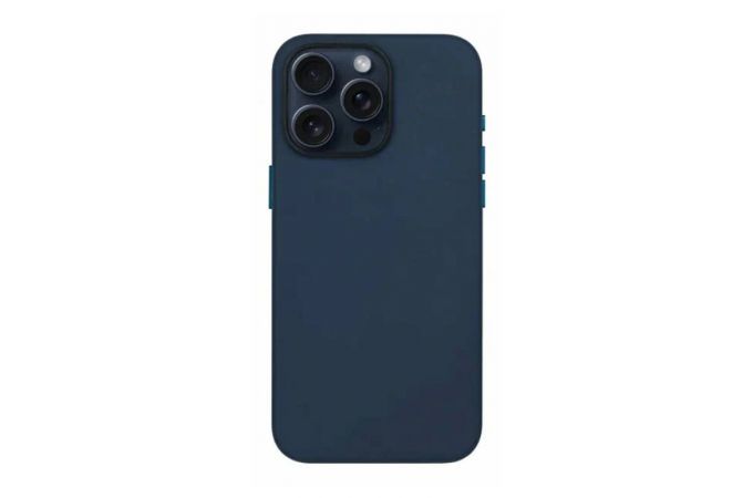 Чехол для iPhone 15 Pro max Kzdoo Mag Noble Collection (Dark blue)