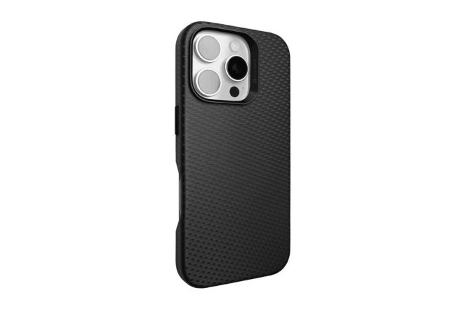 Чехол для iPhone 16 PRO PULOKA Cover BM-G02 Magsafe Case Black (черный)