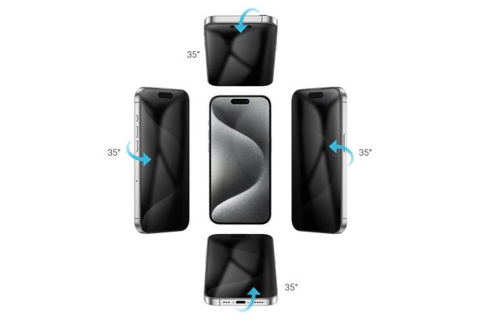 Гидрогелевая пленка HOCO G100-8 intelligent film cutting machine 360° frosted anti-spy (20 шт.)