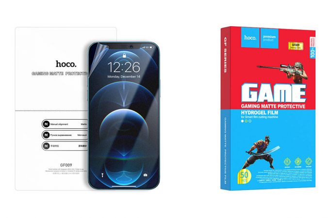 Гидрогелевая пленка HOCO GF009 Manual alignment gaming matte (50 шт.)