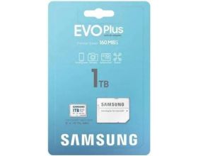 Карта памяти MicroSDXC_1 Tb Samsung EVO PLUS MB-MC1T0SA 160Mb/s R/W 160/90 MB/s/UHS-I / U3 / V30 / A2