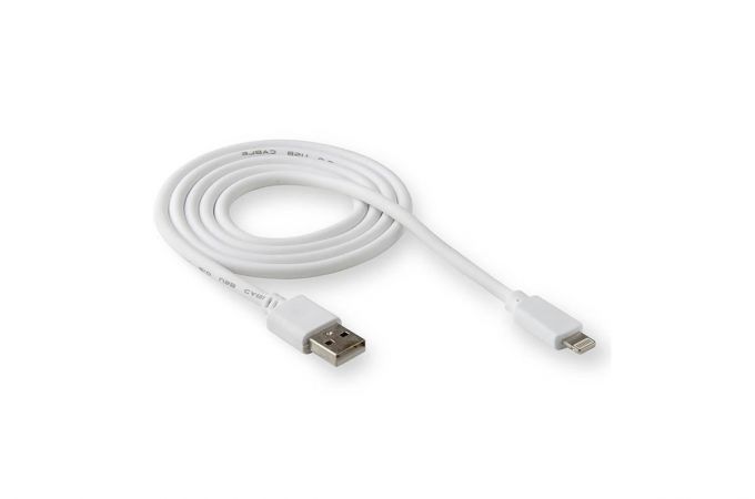 USB D.CABLE Apple iPhone 5/6/7 Walker C110 белый (русифицированная упаковка)