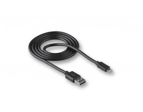 USB D.CABLE Apple iPhone 5/6/7 Walker C110 черный (русифицированная упаковка)