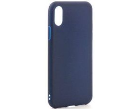 Чехол NEYPO Soft Matte iPhone XR  (темно-синий)
